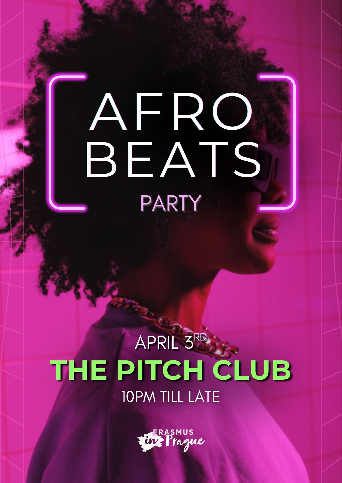 Afro Beats Party By Erasmus In Prague v The Pitch Praha