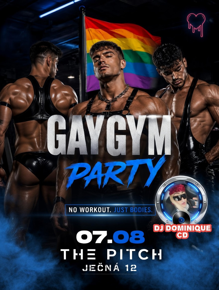 GAY GYM PARTY — After Workout at The Pitch Prague
