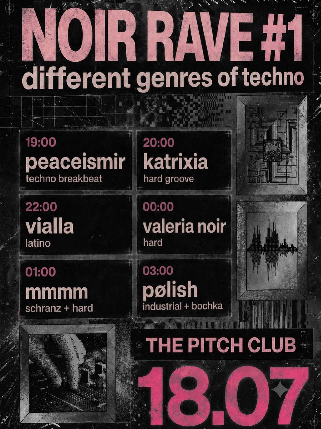 Noir Rave #1 at The Pitch Prague