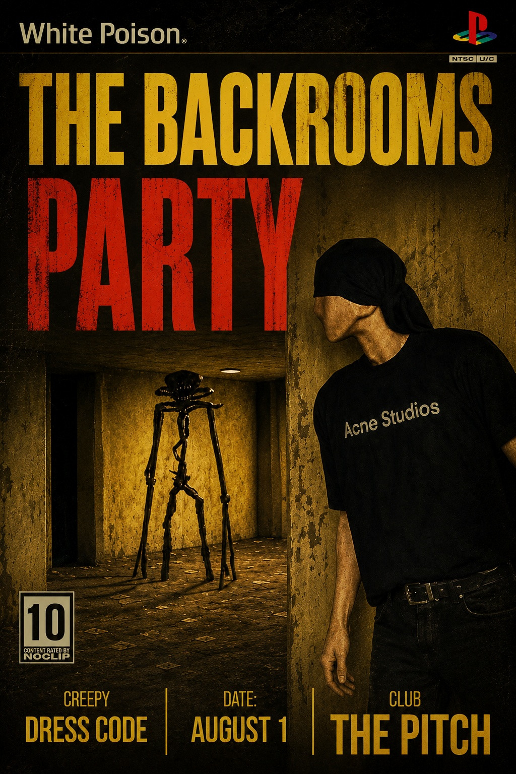 THE BACKROOMS PARTY at The Pitch Prague