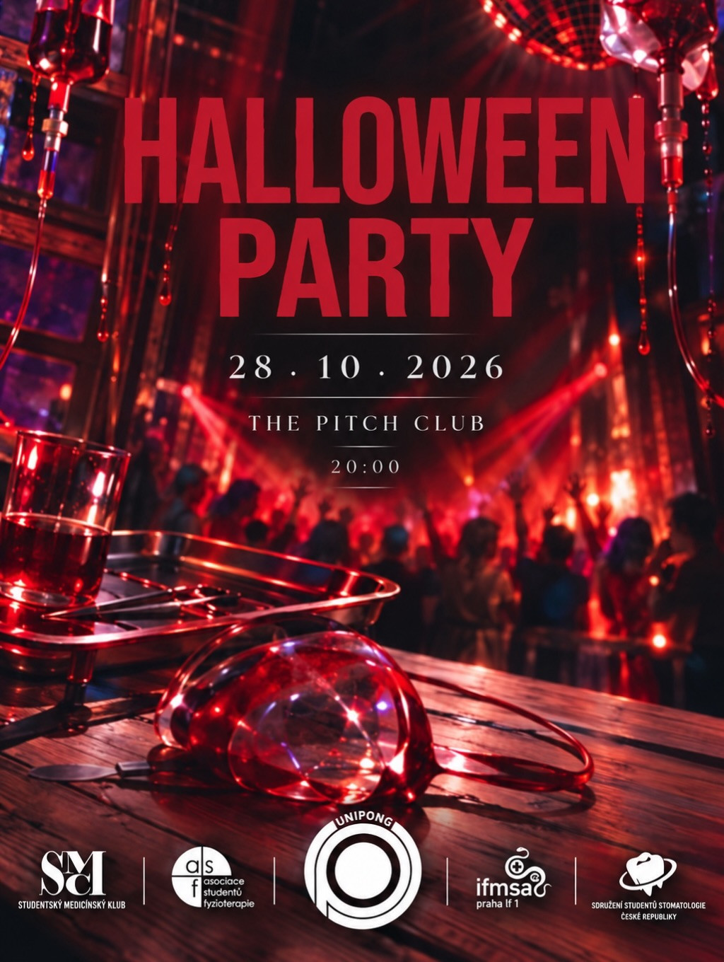 Halloween Party v The Pitch Praha